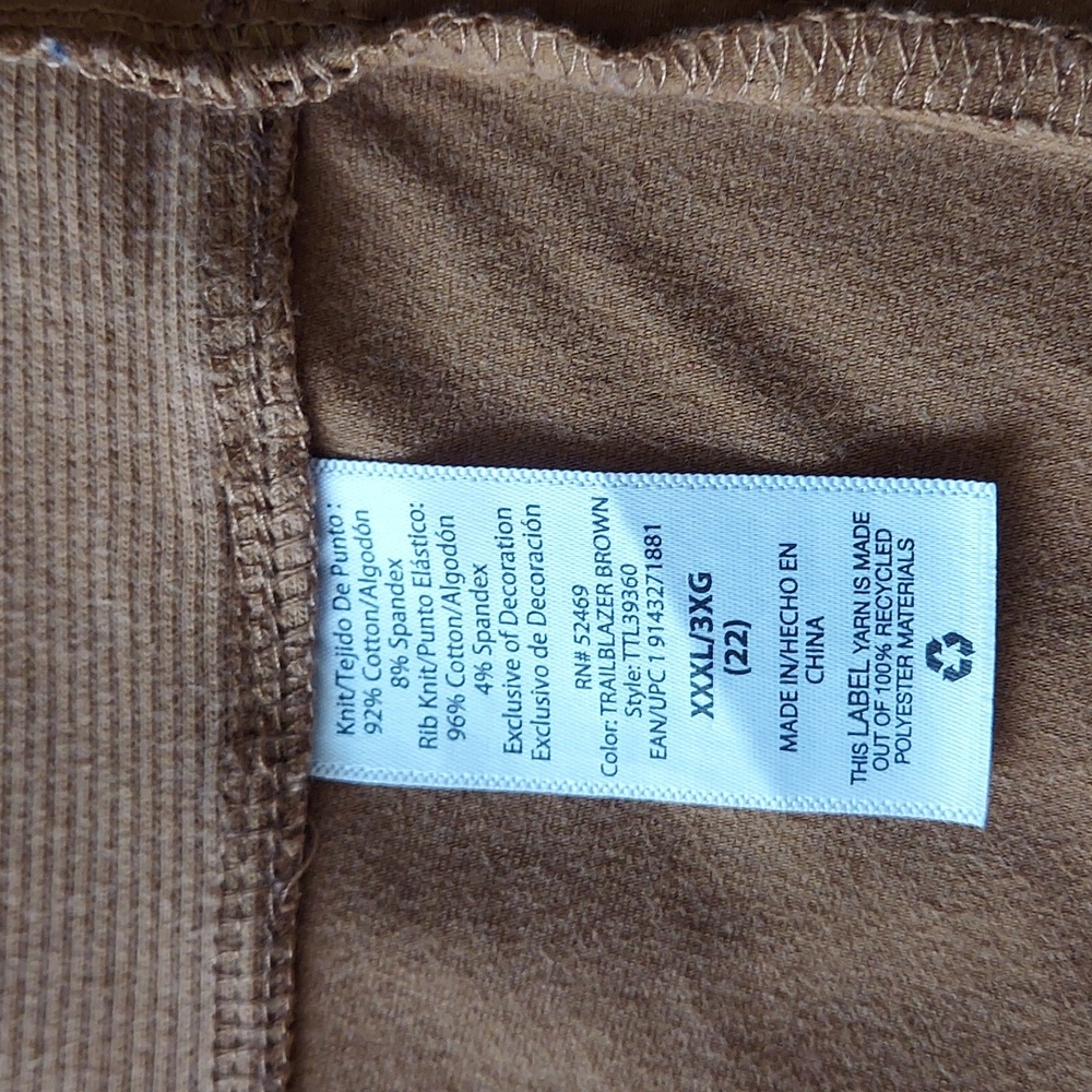 Camel/Tan Moto Jacket (Fits Like 18W-20W) - Picture 9 of 11